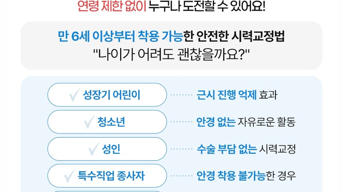 드림렌즈 착용