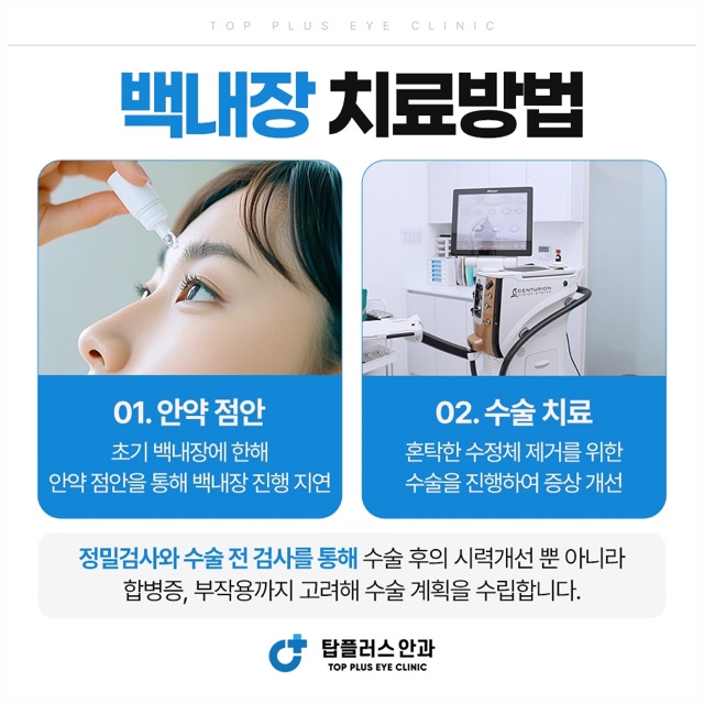 광명백내장 의심 신호로 확인하는 방법
